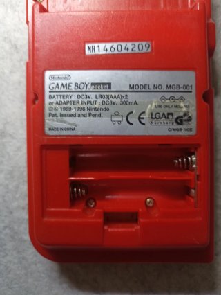 Game Boy Pocket Rosso Nintendo