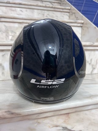 Casco Moto LS2 Negro Talla L