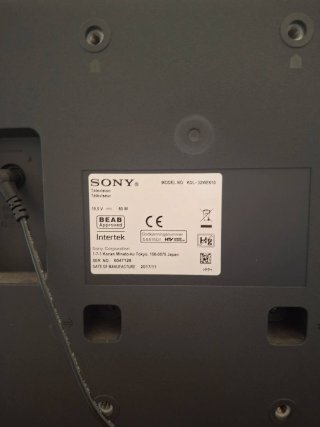 Televisión Sony Bravia 32