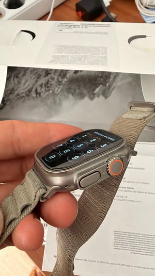 Apple Watch Ultra 2 Beige/Naranja - Como Nuevo