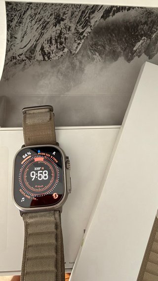 Apple Watch Ultra 2 Beige/Naranja - Como Nuevo