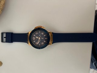 Reloj Guess Azul y Dorado