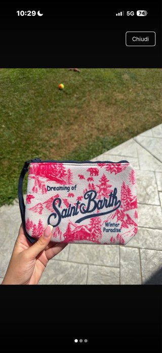 Pochette Saint Barth