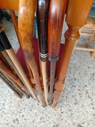 Lote de bastones antiguos