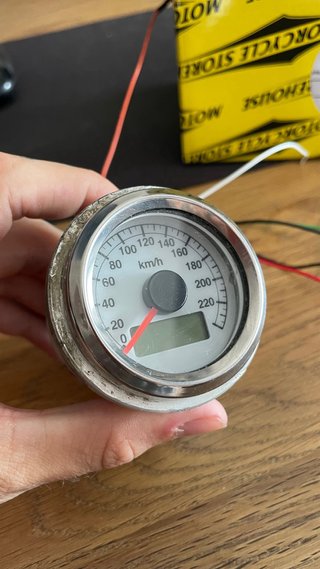 Velocímetro Custom 48mm Harley Davidson
