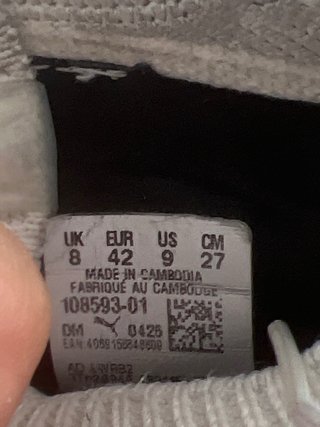 Botas de fútbol Puma Talla 42
