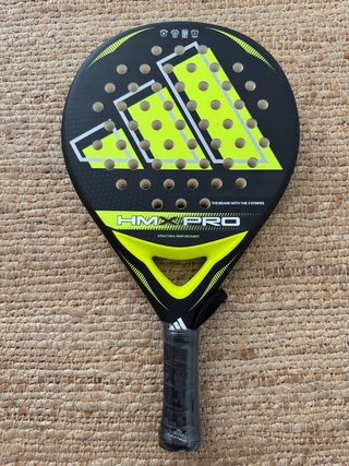 Pala pádel Adidas HMX PRO NUEVA Ganada en torneo