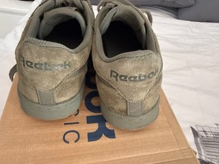 Zapatillas Reebok Ante Verde Oscuro
