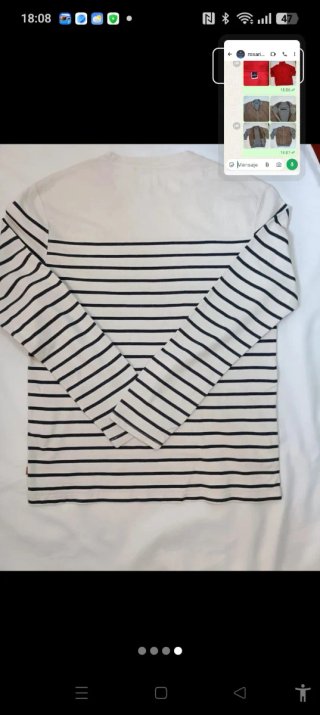 Camisa manga larga Levi's rayas