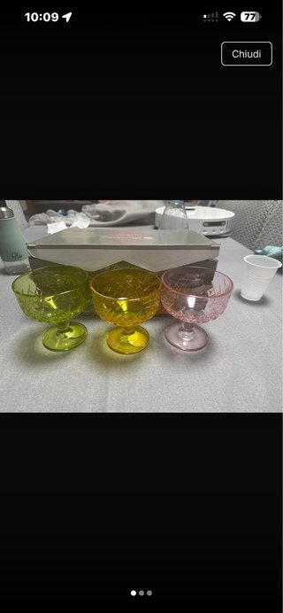 Set 6 coppe gelato Pasabahce