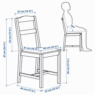 Mesa y 4 Sillas Comedor IKEA