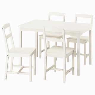 Mesa y 4 Sillas Comedor IKEA