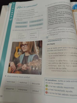 Libro lengua tercero de primaria. Primer trimestre