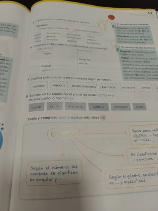 Libro lengua tercero de primaria. Primer trimestre