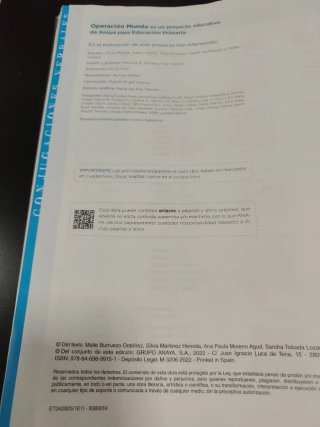 Libro lengua tercero de primaria. Primer trimestre