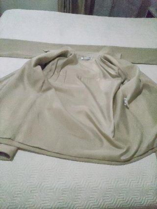 Chaqueta tipo cazadora beige