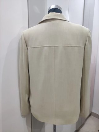 Chaqueta tipo cazadora beige