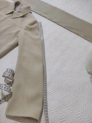 Chaqueta tipo cazadora beige