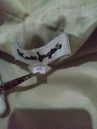 Chaqueta tipo cazadora beige