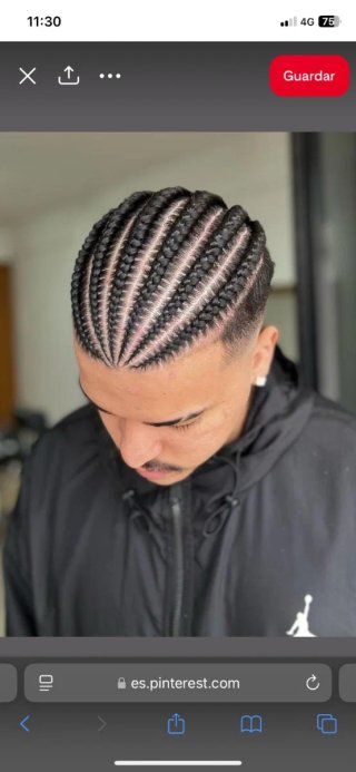 Trenzas y extensiones de pelo confección pelucas