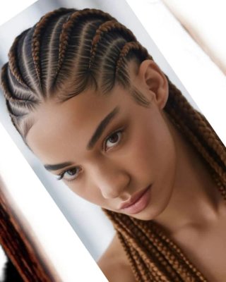 Trenzas y extensiones de pelo confección pelucas