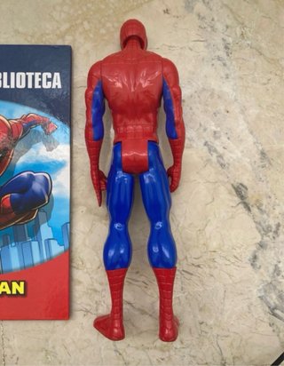 Spider-Man lot libro y muñeco
