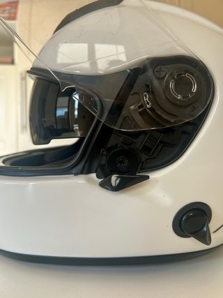 Casco Moto Zeus Blanco XL