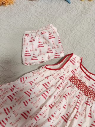 Vestido y braguita niña talla 2