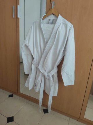 Traje de Karate Blanco Talla L (180cm)