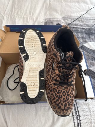 Zapatillas Gourmet altas leopardo