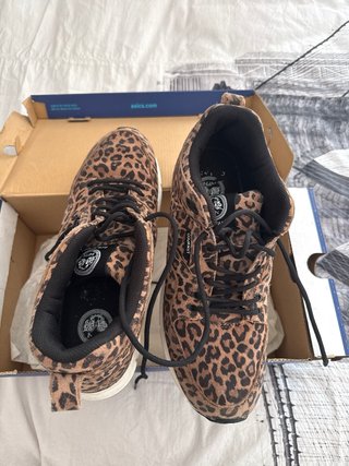 Zapatillas Gourmet altas leopardo