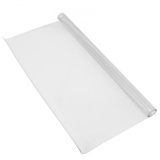 Tappeto da Tavolo in Plastica 36 x 60 Pollici, Protezione da Tavolo Trasparente da 2 mm, Tappeto da Scrivania Rettangolare, Impermeabile e Facile da Pulire per Ufficio, Toletta, Comodino