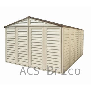 Caseta PVC Woodbridge Plus 405x324x233 cm - Duramax