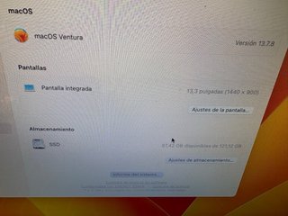 MacBook Air 2012 Plata