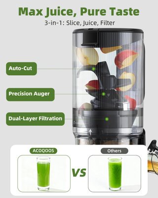 SIN ABRIR Extractor de Zumos y Verduras 300W