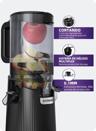 SIN ABRIR Extractor de Zumos y Verduras 300W