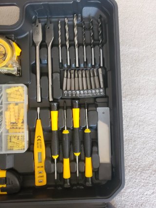 NUEVO!Taladro Atornillador + Kit Herramientas