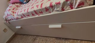Cama Ikea Brimnes con cajones