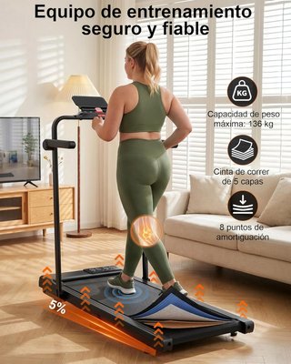 SIN ABRIR Cinta de Correr con Inclinación 5%