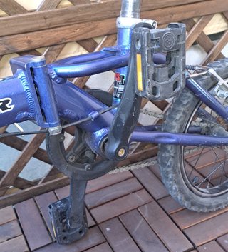 Bicicleta plegable COLUER 14 pulgadas
