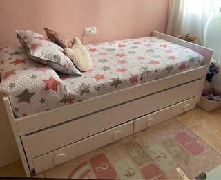 Cama nido con 2 cajones