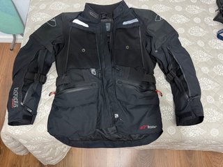 Chaqueta moto Alpinestars Bogotá Pro Drystar Negra