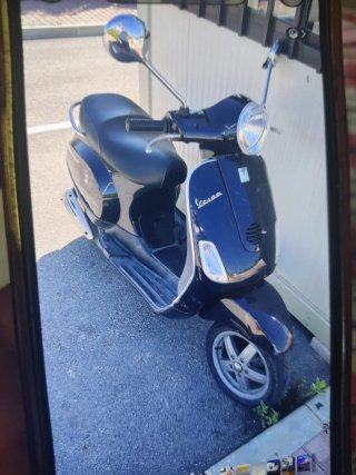 Vespa LX50 Negra/Gris Scooter
