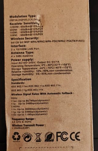 Ripetitore Wi-Fi 4 antenne