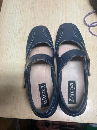 Zapatos Zannya Mujer Talla 39 Azul