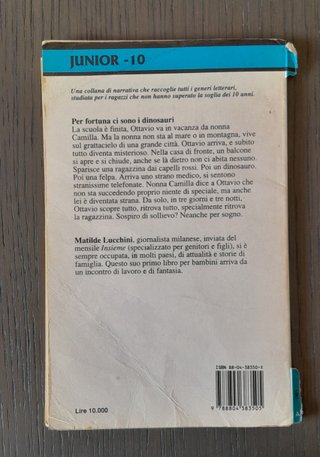 2 Libri Ragazzi Mondadori Vintage Anni90  rovinati