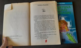 2 Libri Ragazzi Mondadori Vintage Anni90  rovinati