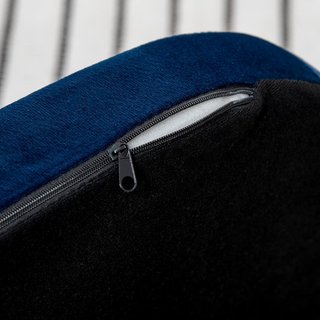 Cama para Perros de Interior, Sofá para Gatos o Perros de Tamaño Pequeño y Mediano Máx. 22.5Kg, en Terciopelo Azul