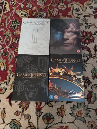 Juego de Tronos DVD Temporadas 2 y 3