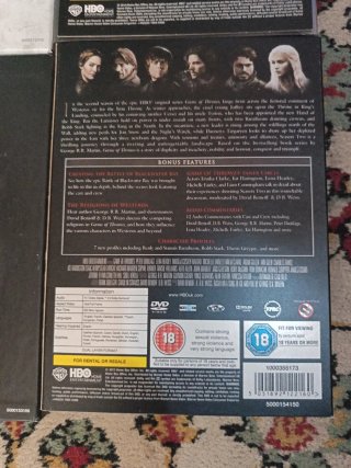 Juego de Tronos DVD Temporadas 2 y 3